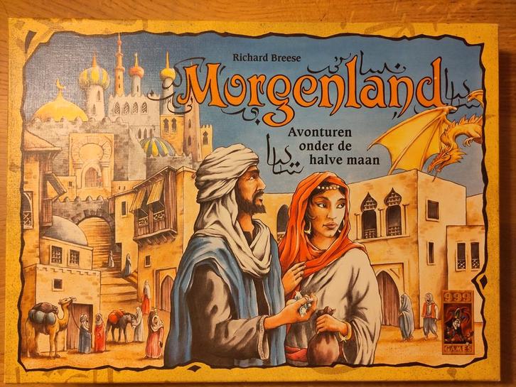 Morgenland - 999 Games - Nieuw!, Hobby en Vrije tijd, Gezelschapsspellen | Bordspellen, Nieuw, Drie of vier spelers, Vijf spelers of meer