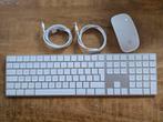 Apple Magic Mouse 2 & Keyboard (draadloos), Computers en Software, Ophalen of Verzenden, Zo goed als nieuw