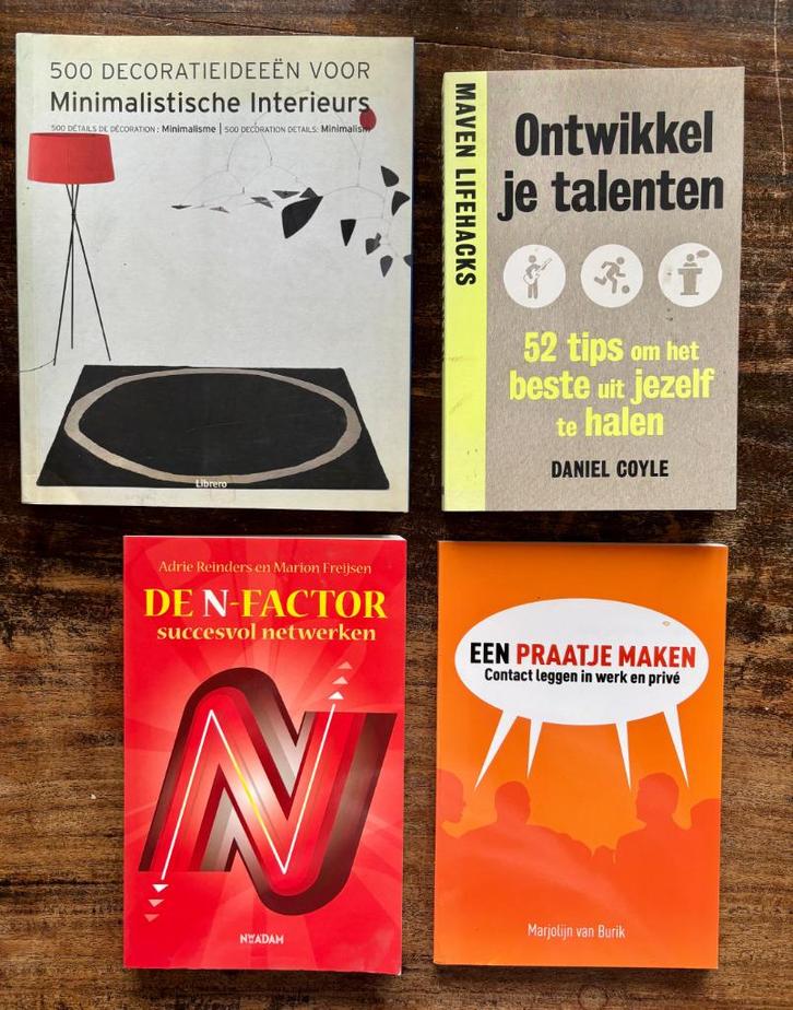 Ontwikkel je talenten -N factor -Minimalistische interieurs, Boeken, Economie, Management en Marketing, Nieuw, Management, Ophalen of Verzenden