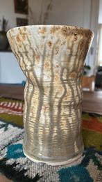 Vintage organische studio pottery japandi vaas, Overige kleuren, Aardewerk of Porselein, Ophalen of Verzenden, Zo goed als nieuw