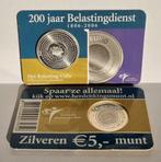 Coincard 2006 Belastingdienst Vijfje – UNC, Postzegels en Munten, Munten | Nederland, Ophalen of Verzenden, Koningin Beatrix, Euro's