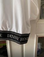 DENNY ROSE top wit met print rugzijde mt XS en XL, Italie, -, Verzenden, Wit