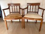 Superleuke brocante eetkamerstoelen /stoelen, Antiek en Kunst, Antiek | Meubels | Stoelen en Banken, Ophalen