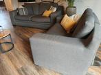 Bruin Bankstel - Driezits & Love Seat, Huis en Inrichting, Ophalen