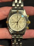Breitling chronomat 39mm staal goud witte plaat, Sieraden, Tassen en Uiterlijk, Horloges | Antiek, Ophalen, Goud, Breitling