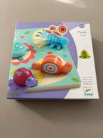 Djeco Houten Dieren Puzzel - 1 Jaar, Ophalen of Verzenden, Zo goed als nieuw, Van hout, Minder dan 10 stukjes