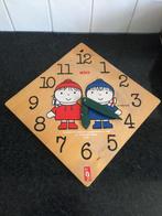 Vintage houten SIO klok - Dick Bruna, Ophalen of Verzenden, Zo goed als nieuw, Overige typen