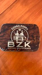 Dobbelmann’s BZK pruimtabak blik, Ophalen of Verzenden, Gebruikt, Verpakking