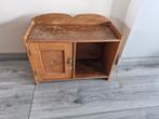 Houten Wandkastje met Deur, Antiek en Kunst, Ophalen