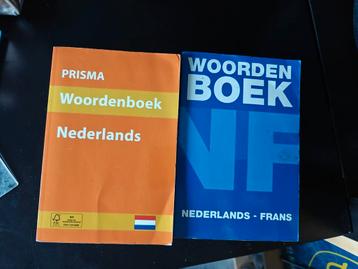 NL en FR woordenboek  beschikbaar voor biedingen
