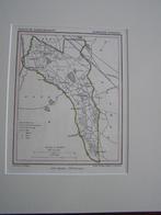 Antieke landkaart 1866 gem. Vlierden N.Br met veel details, Boeken, Atlassen en Landkaarten, Nederland, Kuyper, Ophalen of Verzenden