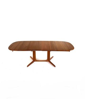 Vintage XXL verlengbare eettafel, Gudme Møbelfabrik ‘70 beschikbaar voor biedingen