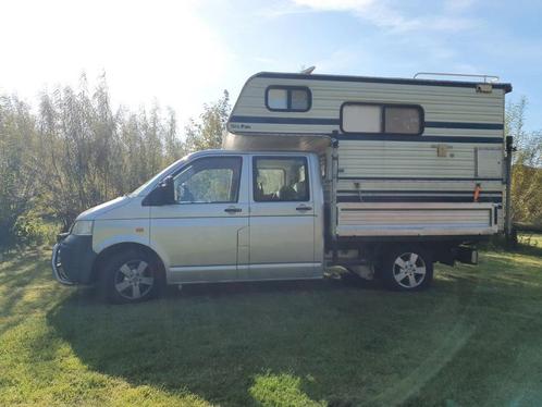 VW Camper met Afzetunit - Unit Zonder Voertuig, Caravans en Kamperen, Campers, Bedrijf, tot en met 4, Alkoof, Volkswagen, Diesel