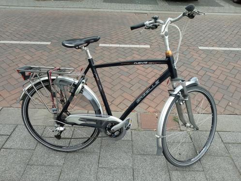 Gazelle Fuente H61 herenfiets /tourfiets, Fietsen en Brommers, Fietsen | Heren | Herenfietsen, Gebruikt, Gazelle, 61 tot 65 cm