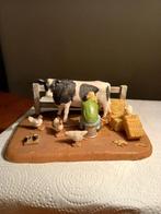 Melktijd kerstdorpfiguur., Diversen, Kerst, Ophalen of Verzenden