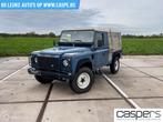Land Rover Defender 2.5 Tdi 110" Hard Top / Koffie Defender, Auto's, Stof, 4 cilinders, Blauw, Origineel Nederlands