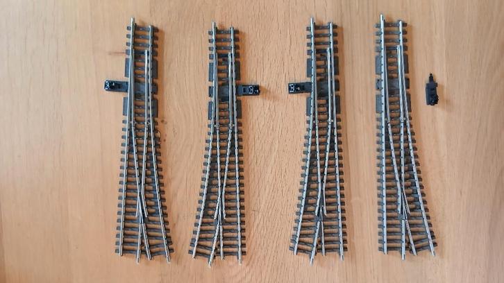 Marklin K-wissels 2200 serie, Hobby en Vrije tijd, Modeltreinen | H0, Zo goed als nieuw, Rails, Wisselstroom, Märklin, Ophalen of Verzenden