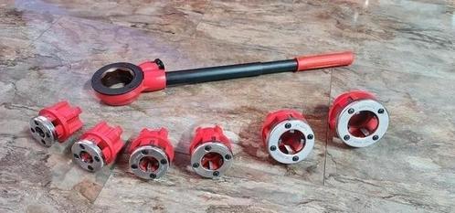 HBM 8 Delige Pijpdraadsnijset 6,3 – 31 mm, Doe-het-zelf en Verbouw, Gereedschap | Handgereedschap, Nieuw, Ophalen
