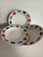 Boerenbont diepe borden, Huis en Inrichting, Ophalen, Nieuw, Bord(en), Aardewerk