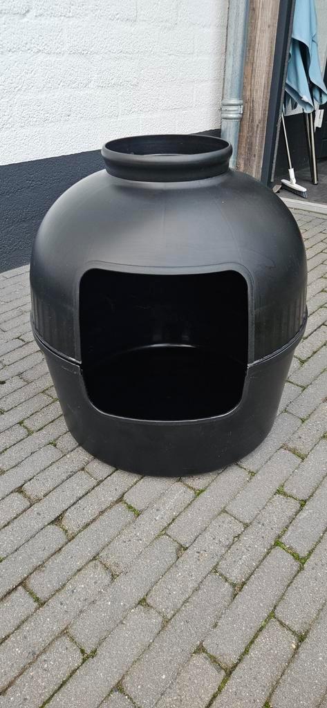 Kattenbak Flower XXL, verborgen kattentoilet (Blackline), Dieren en Toebehoren, Kattenbakken, Nieuw, Ophalen