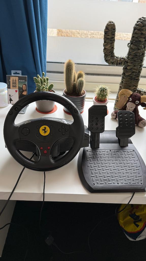 Thrustmaster Ferrari GT 3 In 1 Racing Wheel, Computers en Software, Joysticks, Gebruikt, Ophalen of Verzenden