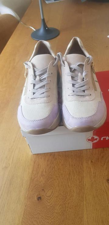 Dames sneaker beige combi maat 41 merk Rieker beschikbaar voor biedingen