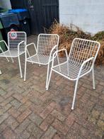 4 x Vintage Emu Rio stapelbare terrasstoelen, Tuin en Terras, Ophalen