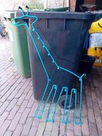 Ikea giraff kinder kapstok kleur blauw 1 meter 4 cm hoog, Ophalen, Gebruikt, Kapstokje