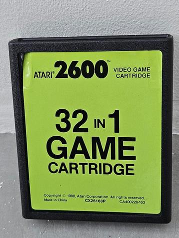 Atari 2600 - 32 in 1 Game Cartridge beschikbaar voor biedingen