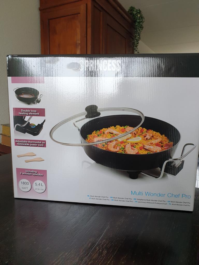 Princess 01.162367.01.500 Multi Wonder Chef Pro, Ophalen of Verzenden, Nieuw, 4 t/m 7 personen