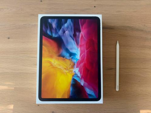 iPad Pro 11 inch 128gb (2e Gen) WiFi + Apple Pencil, Computers en Software, Apple iPads, Zo goed als nieuw, Apple iPad, Wi-Fi