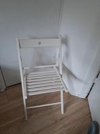 Terje stoel wit ikea opklapbaar, Huis en Inrichting, Stoelen, Ophalen, Gebruikt, Wit, Eén