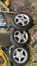 4x mini velgen 16 inch steek 4x100 met 195/55, Auto-onderdelen, Banden en Velgen, Ophalen