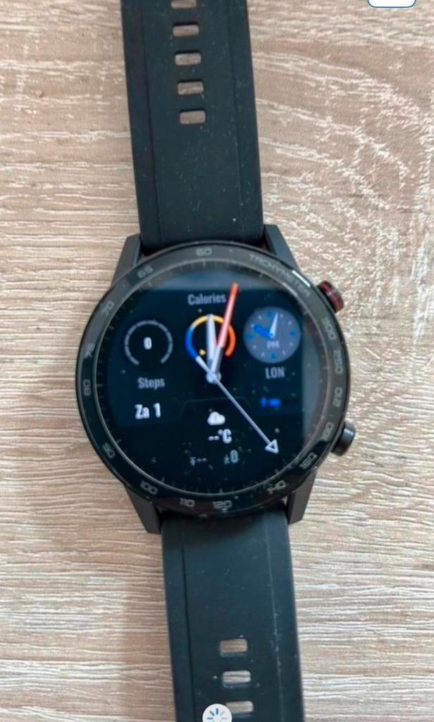 Huawei HONOR MagicWatch 2, Sieraden, Tassen en Uiterlijk, Smartwatches, Zo goed als nieuw, Zwart, Ophalen of Verzenden