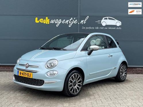 Fiat 500 C 1.0 Hybrid Dolcevita Cabrio *carplay *climate *NL, Auto's, Fiat, Bedrijf, Te koop, 500C, ABS, Airbags, Airconditioning