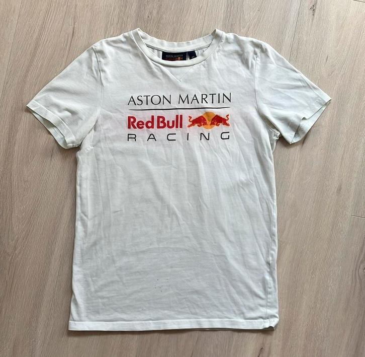 F1 Redbull racing Aston Martin T-shirt 164 xs sint kerst, Kinderen en Baby's, Kinderkleding | Maat 164, Gebruikt, Jongen of Meisje
