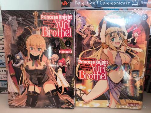 Becoming a Princess Knight and Working at a Yuri Brothel 1-2, Boeken, Strips | Comics, Nieuw, Meerdere comics, Japan (Manga), Ophalen