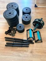 Sportspullen: Gewichten, Buikspierwiel & Push-up Steunen, Sport en Fitness, Fitnessmaterialen, Ophalen, Zo goed als nieuw, Armen