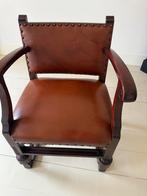 Antieke lederen fauteuil, Ophalen