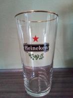 oud Heineken glas met oud logo één stuk Bierglas Heineken, Verzamelen, Nieuw, Heineken, Glas of Glazen, Ophalen of Verzenden