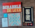 Scrabble de luxe met draaitafel en zandloper - compleet, Ophalen of Verzenden, Zo goed als nieuw