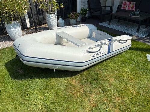Highfield rubberboot + Yamaha 4PK kortstaart, Watersport en Boten, Rubberboten, Gebruikt, Yamaha, Airdeck, Minder dan 70 pk, Benzine