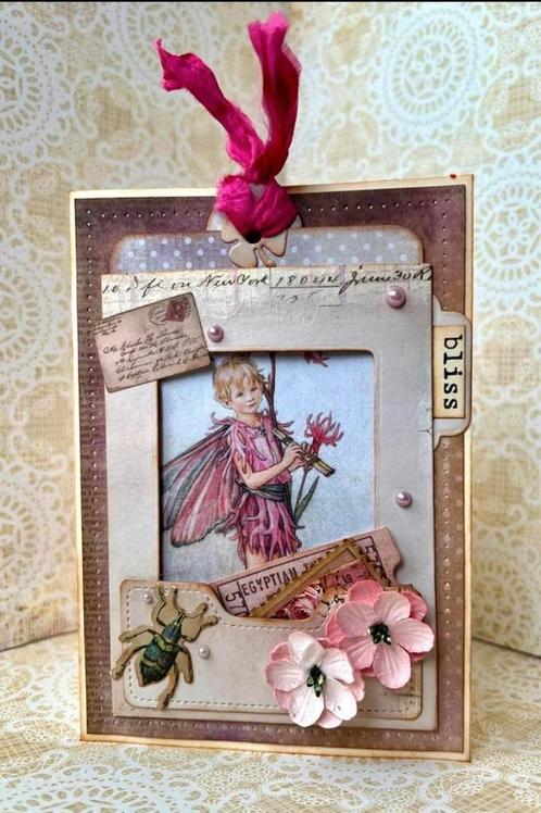 Flower Fairy kaarten, Hobby en Vrije tijd, Kaarten | Zelfgemaakt, Nieuw, Overige thema's, Ophalen of Verzenden