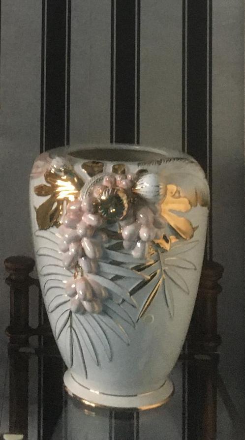 Exclusieve Porseleinen Vaas, Huis en Inrichting, Woonaccessoires | Vazen, Zo goed als nieuw, Wit, Minder dan 50 cm, Aardewerk of Porselein