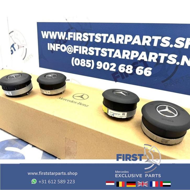 2021 AMG STUURAIRBAG W177 W118 H247 W205 W213 W238 W257 W167, Auto-onderdelen, Dashboard en Schakelaars, Mercedes-Benz, Gebruikt