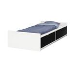 IKEA bed met opberg laden izgs., Ophalen, 100 cm, Eenpersoons, Wit