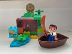 duplo Jake's Schattenjacht, Kinderen en Baby's, Speelgoed | Duplo en Lego, Ophalen of Verzenden, Zo goed als nieuw, Complete set
