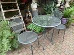 Bistro set massief ijzer, Antiek en Kunst, Ophalen