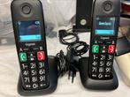 Gigaset E290 Duo Senioren Dect telefoon, extra grote toetsen, Telecommunicatie, Vaste telefoons | Handsets en Draadloos, Gebruikt