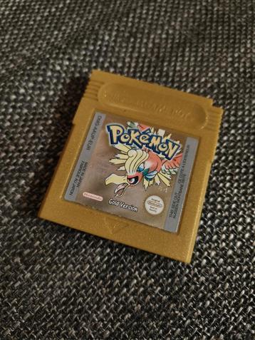 Pokémon Gold - Gameboy Color beschikbaar voor biedingen